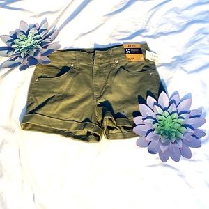 Army green Aeropostale jeans shorts